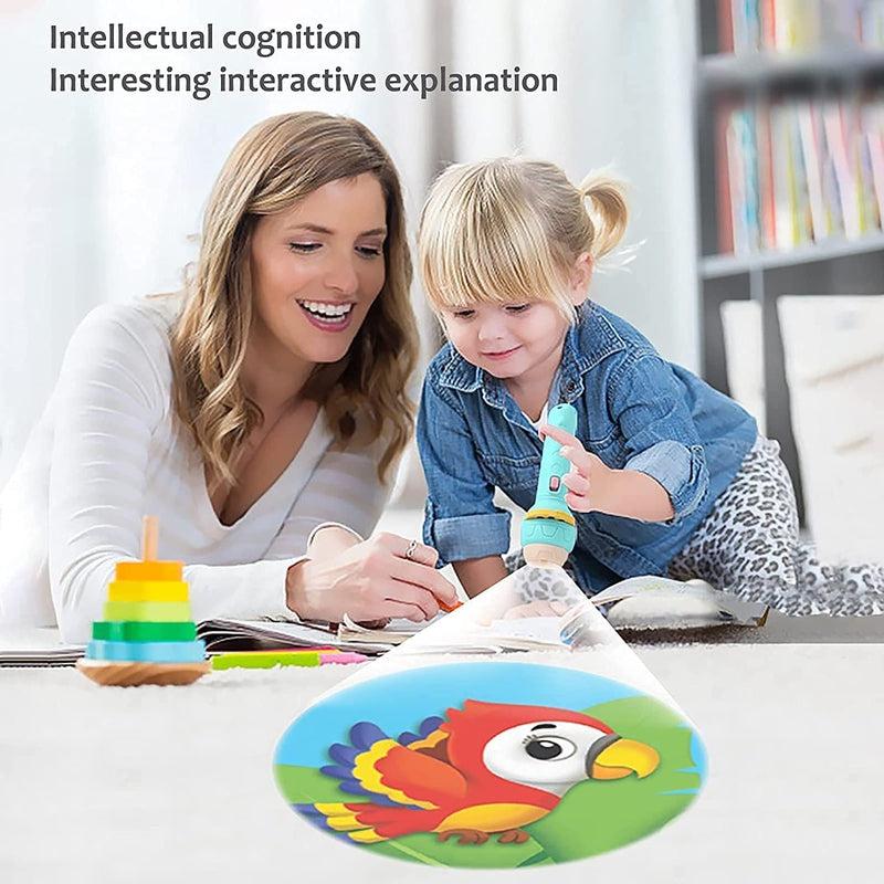 StoryBeam Kids Slide Projector Torch – Educational Flashlight Toy