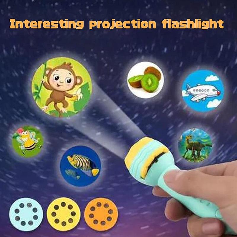 StoryBeam Kids Slide Projector Torch – Educational Flashlight Toy